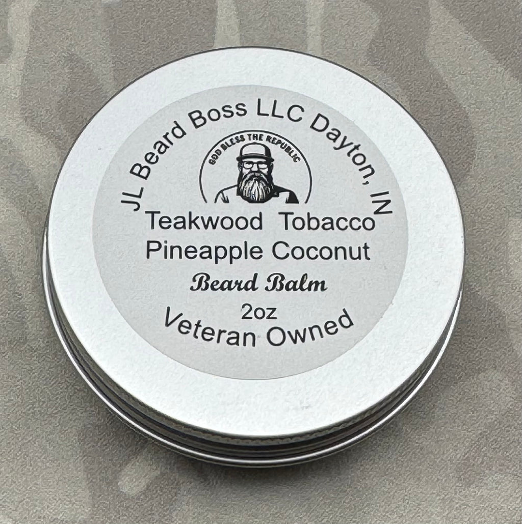 Teakwood Tobacco Pineapple Coconut – Beard Balm $10.00