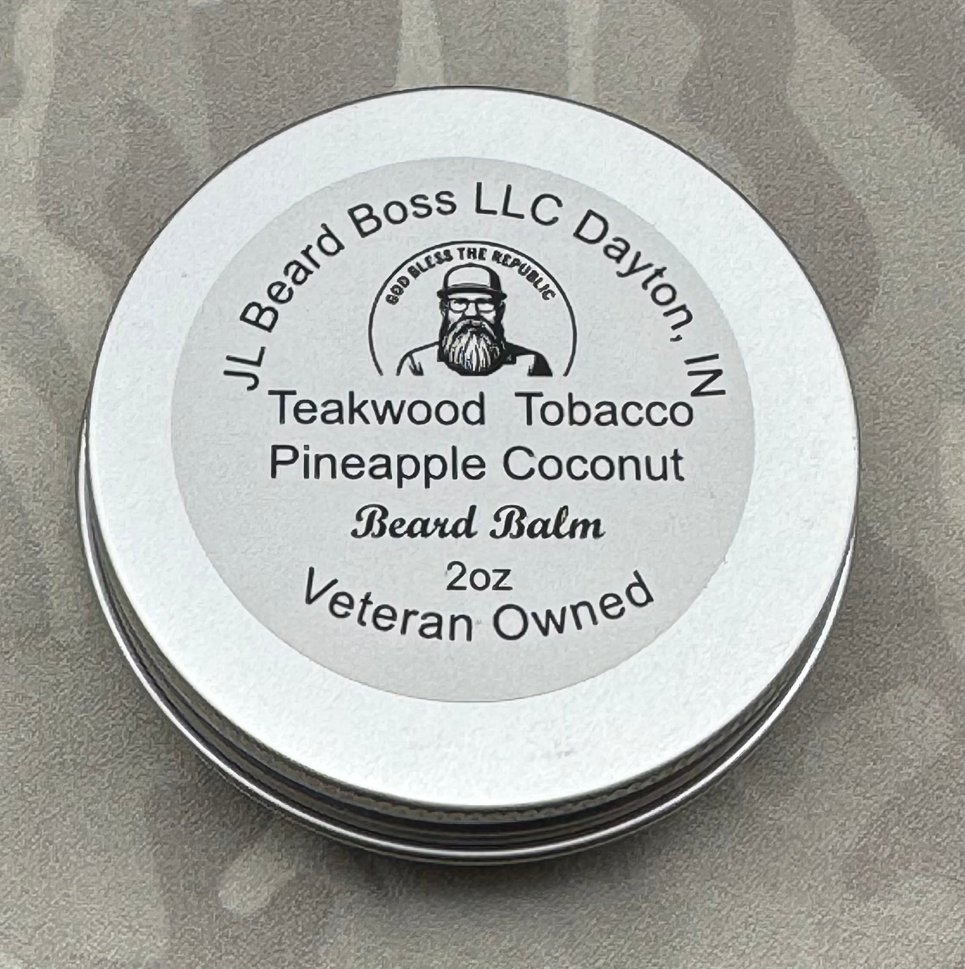 Teakwood Tobacco Pineapple Coconut – Beard Balm $15.00