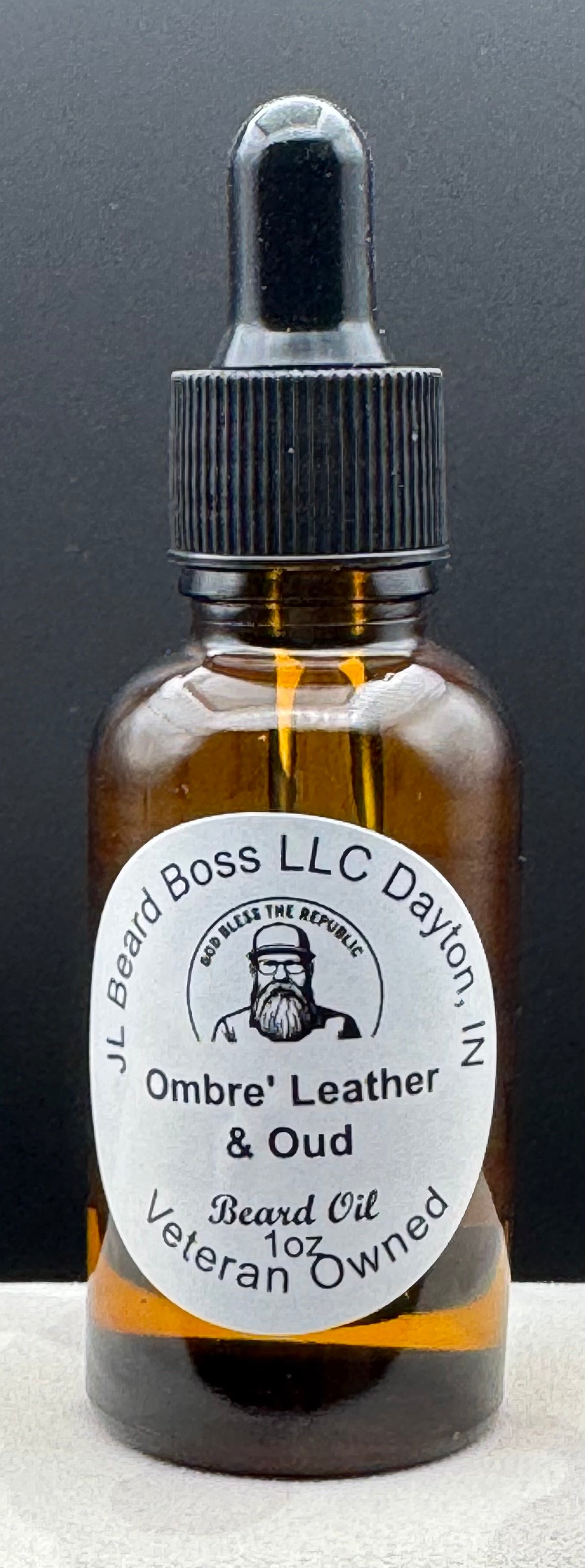 Ombre Leather & Oud Beard Oil $15.00
