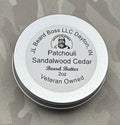 Patchouli Sandalwood Cedar – Beard Butter $10.00