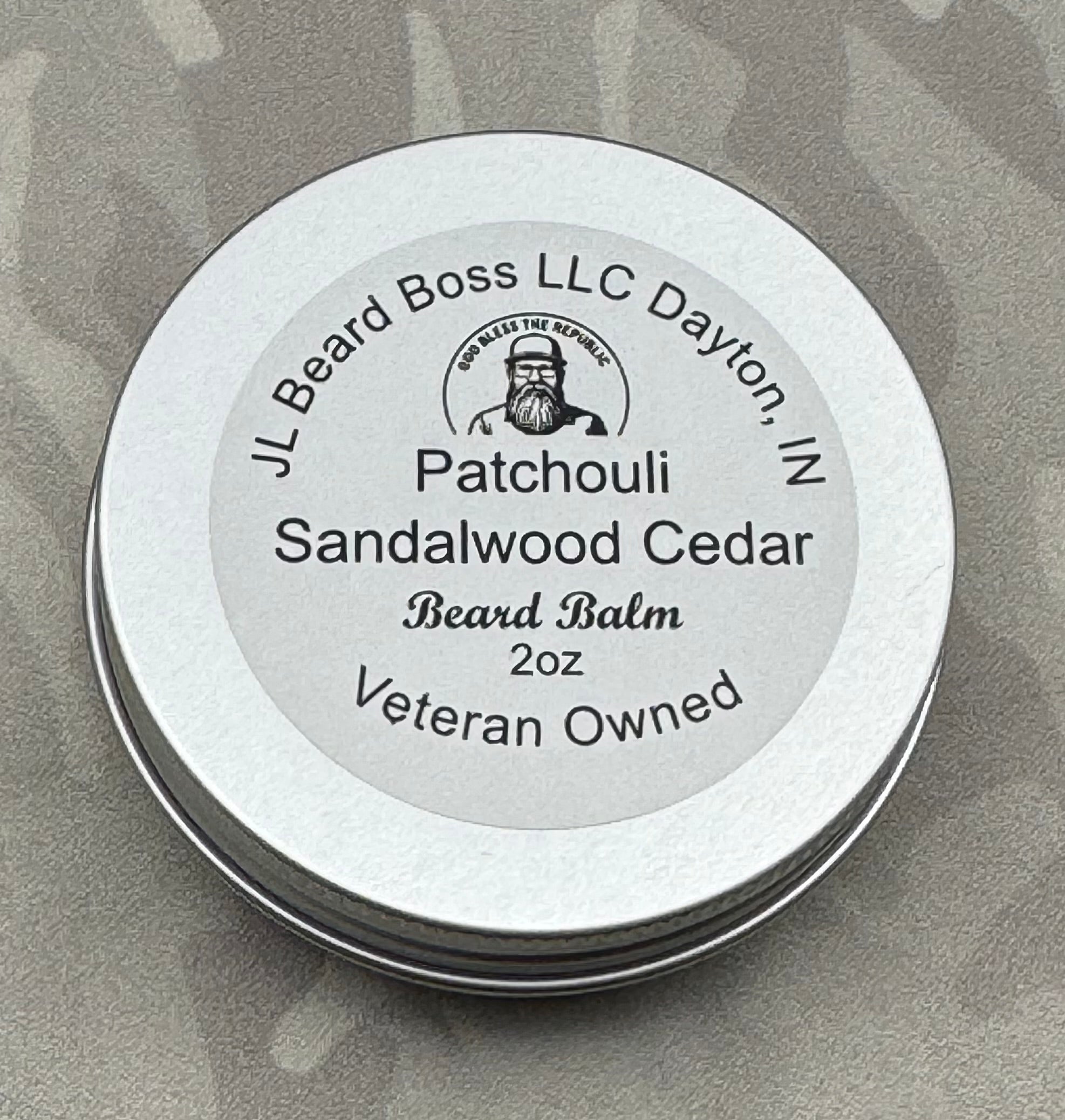 Patchouli Sandalwood Cedar – Beard Balm $15.00