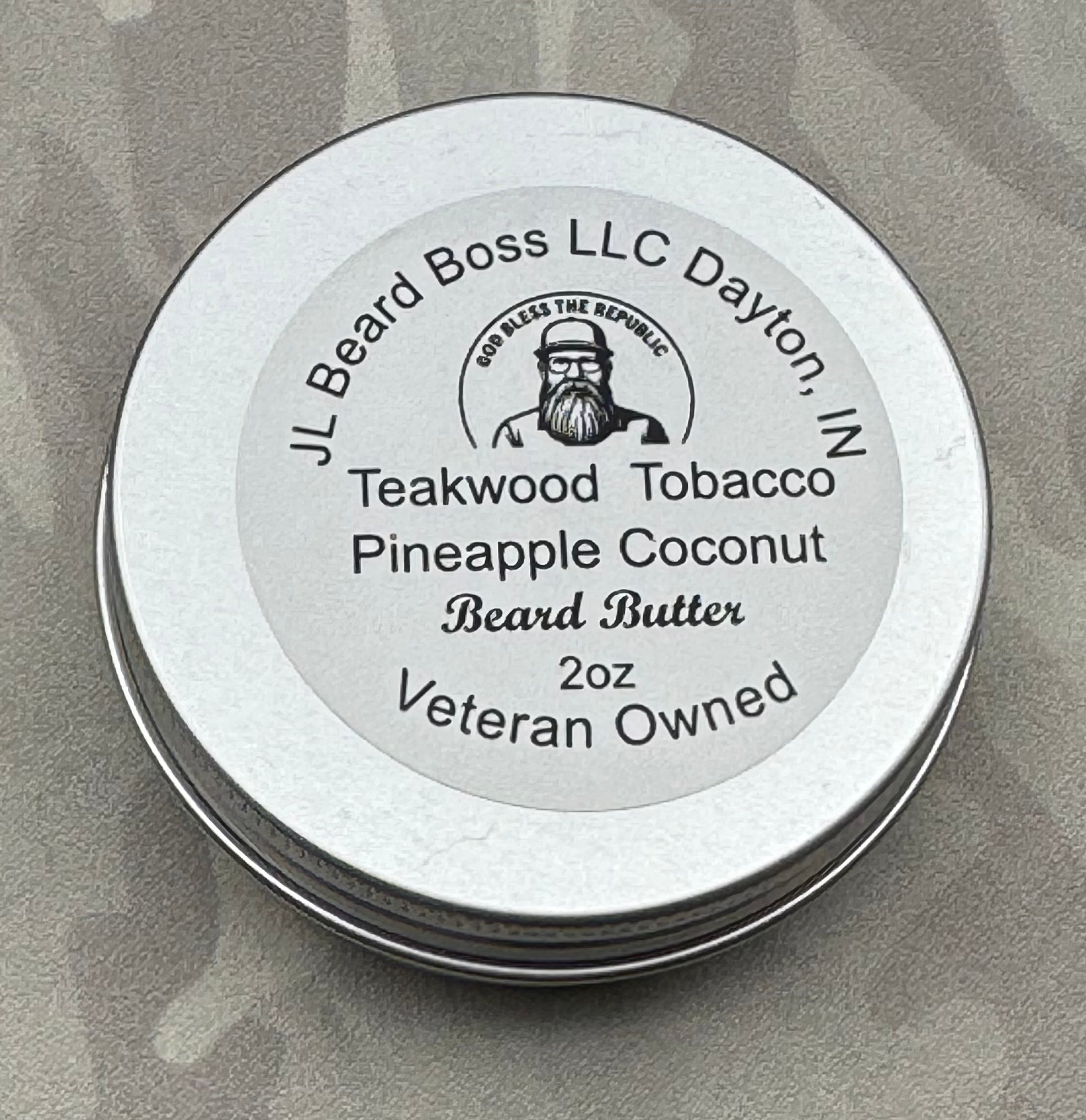 Teakwood Tobacco Pineapple Coconut – Beard Butter $15.00
