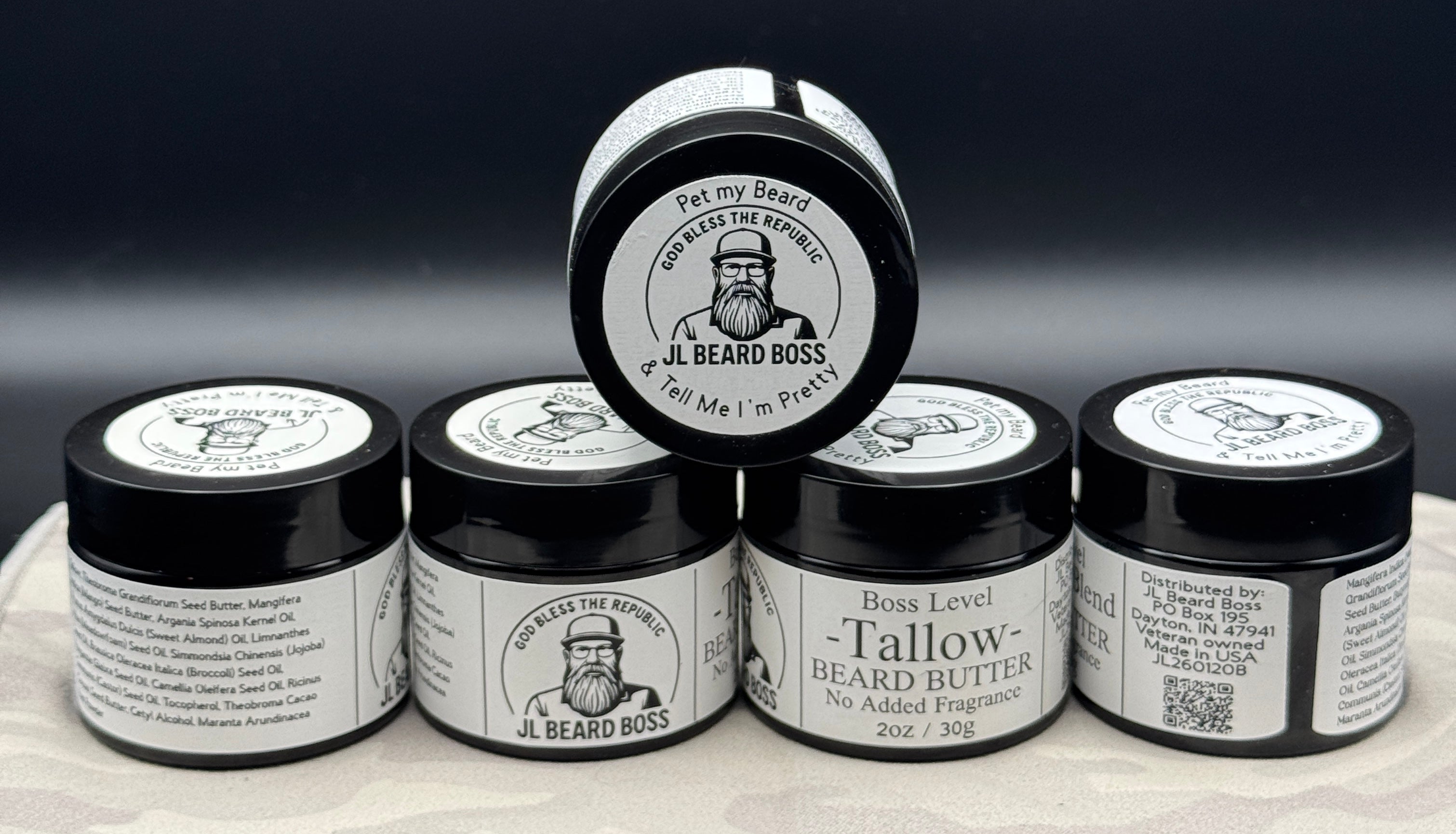 Tallow Beard Butter 2oz $18.00